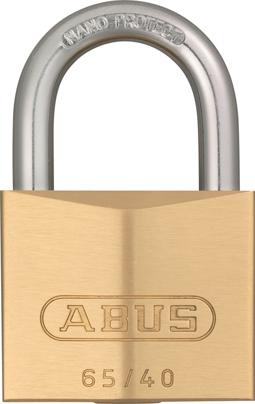 Hangslot Messing Abus - 65/40 GL/KA406 Hangslot Messing Abus - 65/40 GL/KA406