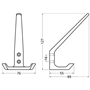 hoed-/jashaak aluminium f1 hermeta-3 hoed-/jashaak aluminium f1 hermeta-3
