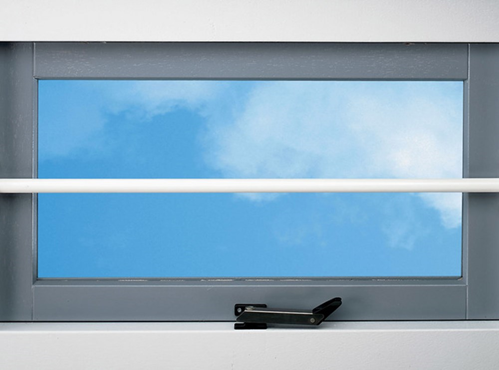 Barrierestang Wit Secubar Skg** - TWIST STAAL - 990MM Barrierestang Wit Secubar Skg** - TWIST STAAL - 990MM