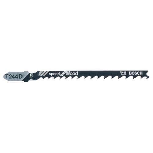 Decoupeerzaagblad Bosch Speed For Wood - T244D 100MM SET à 100 ST Decoupeerzaagblad Bosch Speed For Wood - T244D 100MM SET à 100 ST