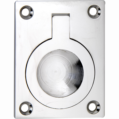 Luikring Messing Glans Nikkel - 6906 60X47X10MM Luikring Messing Glans Nikkel - 6906 60X47X10MM