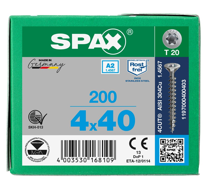 spaanplaatschroef rvs a2 spax spaanplaatschroef rvs a2 spax