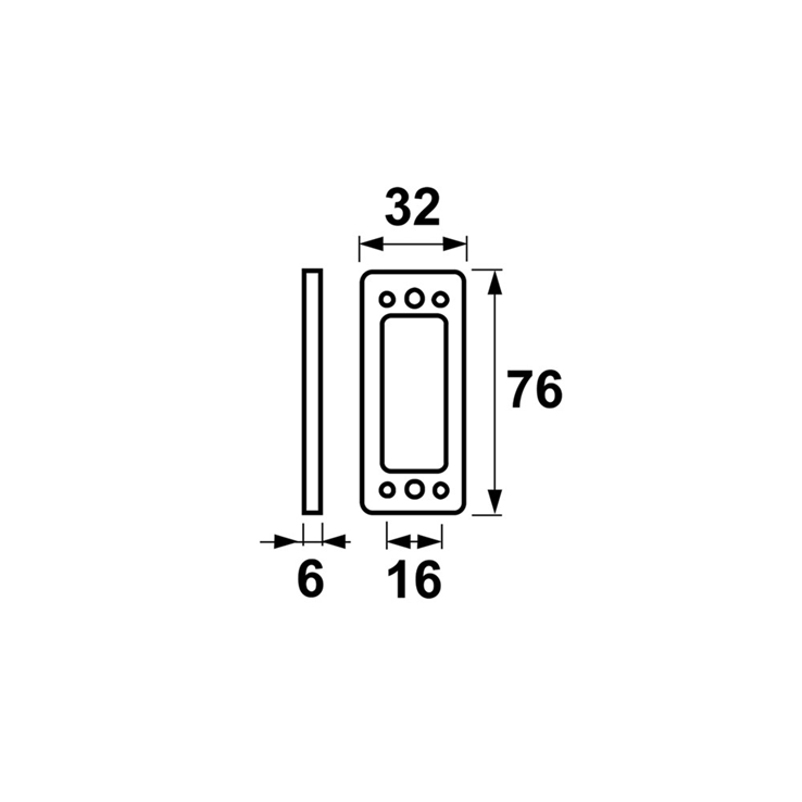 onderlegplaat nylon wit axa onderlegplaat nylon wit axa