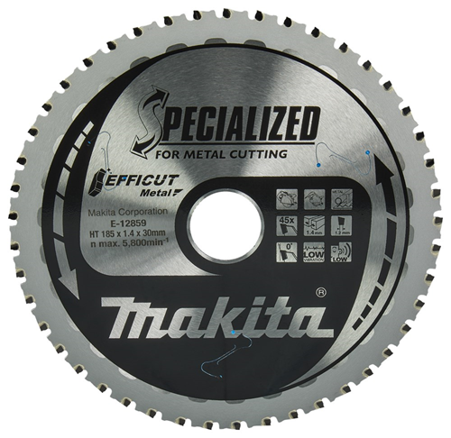 Cirkelzaagblad Hm Makita - 185X1.4X30MM 45T SMTCG Cirkelzaagblad Hm Makita - 185X1.4X30MM 45T SMTCG