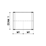 overschuifmof pvc grijs rwa-4 overschuifmof pvc grijs rwa-4