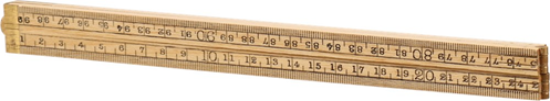 Duimstok Ramin Hout Kelfort - 1523 1M Duimstok Ramin Hout Kelfort - 1523 1M