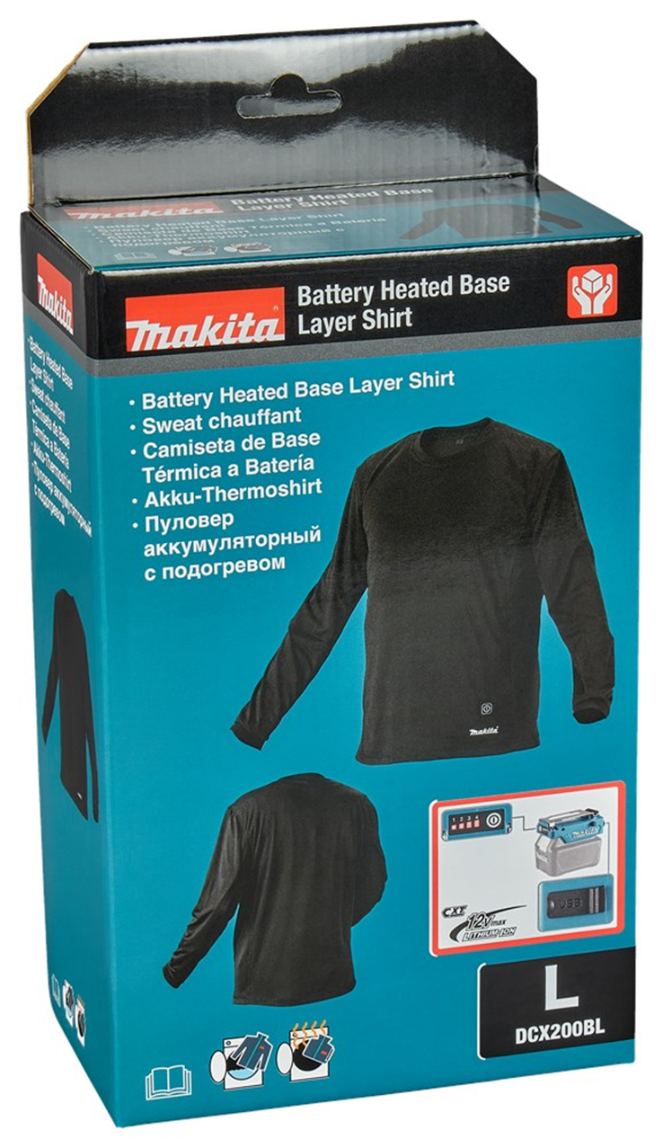 ondershirt verwarmd makita ondershirt verwarmd makita