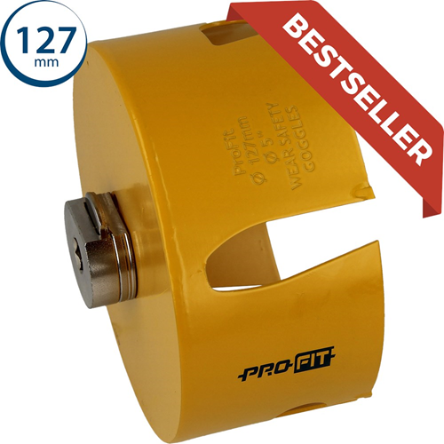 Gatzaag Multi Purpose Profit - Ø127X52MM CLICK&DRILL HEX 10MM Gatzaag Multi Purpose Profit - Ø127X52MM CLICK&DRILL HEX 10MM