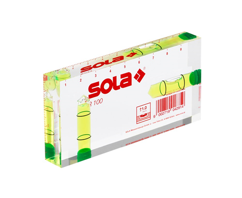 Waterpas Architect Sola - R 100 GROEN 100X50X15MM Waterpas Architect Sola - R 100 GROEN 100X50X15MM