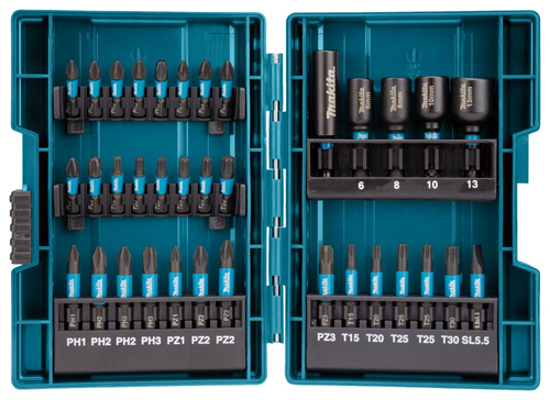 Slagschroefbitset Makita - B-66880 35-DELIG IMPACT BLACK Slagschroefbitset Makita - B-66880 35-DELIG IMPACT BLACK