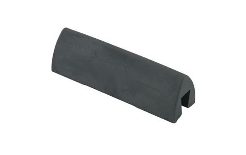 Elementrubber Kunststof - 20X8X68MM ZWART Elementrubber Kunststof - 20X8X68MM ZWART