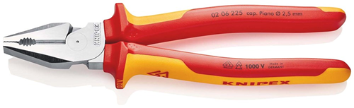 Combinatietang Kracht Knipex - VDE 0206-225MM Combinatietang Kracht Knipex - VDE 0206-225MM
