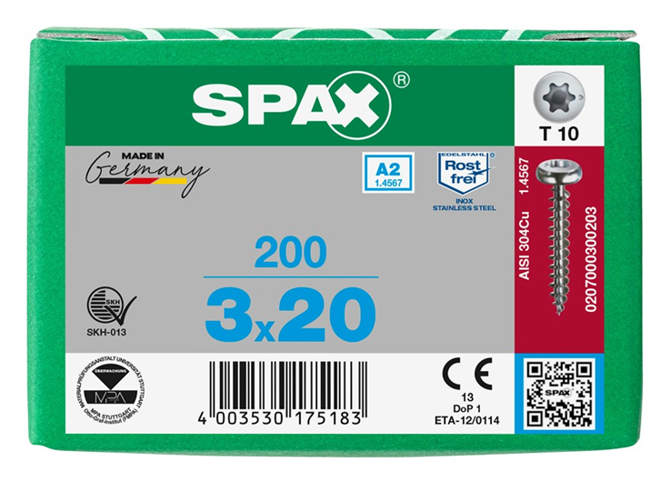 spaanplaatschroef rvs a2 spax spaanplaatschroef rvs a2 spax
