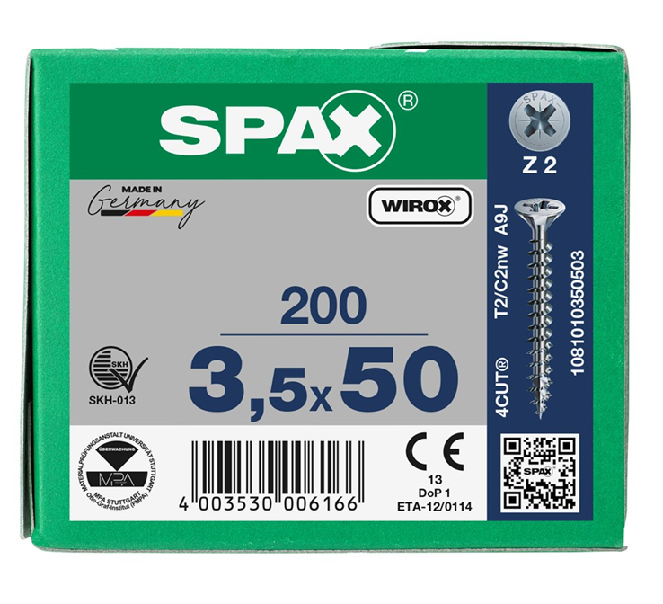 spaanplaatschroef wirox spax spaanplaatschroef wirox spax