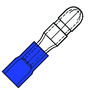kabelschoen pensteker geisoleerd blauw kabelschoen pensteker geisoleerd blauw