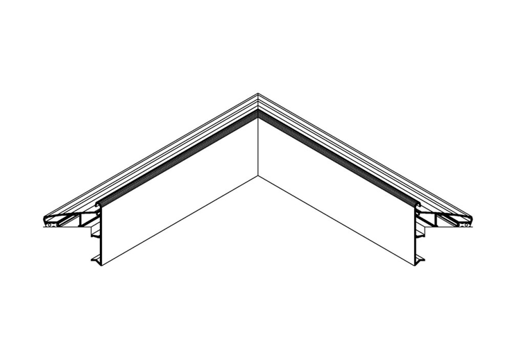 binnenhoek daktrim aluminium brute roval binnenhoek daktrim aluminium brute roval