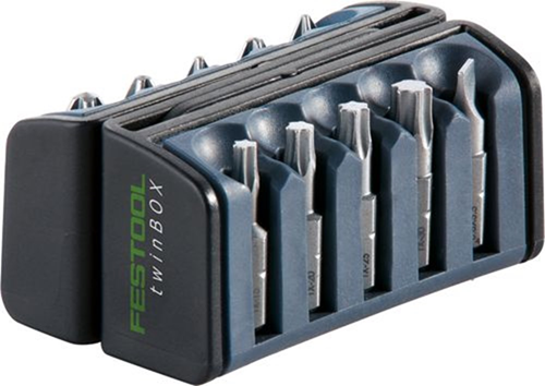 Schroefbitset Festool - TWINBOX BB-MIX 10-DELIG Schroefbitset Festool - TWINBOX BB-MIX 10-DELIG