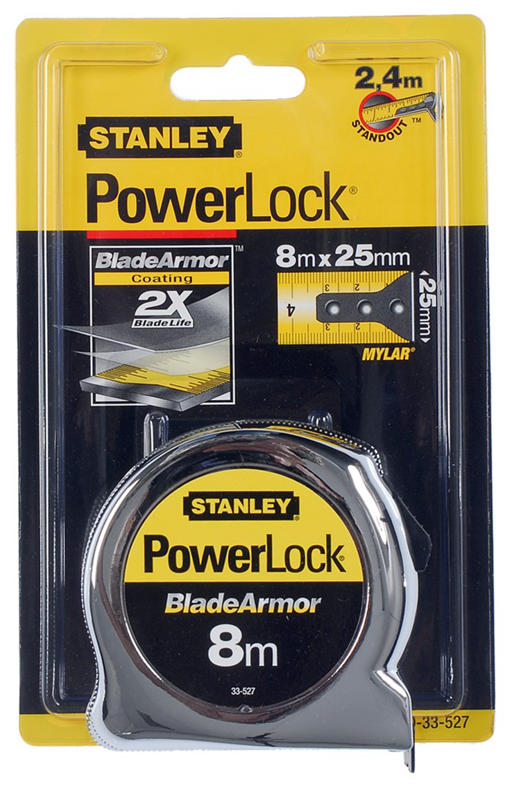 rolbandmaat stanley powerlock rolbandmaat stanley powerlock