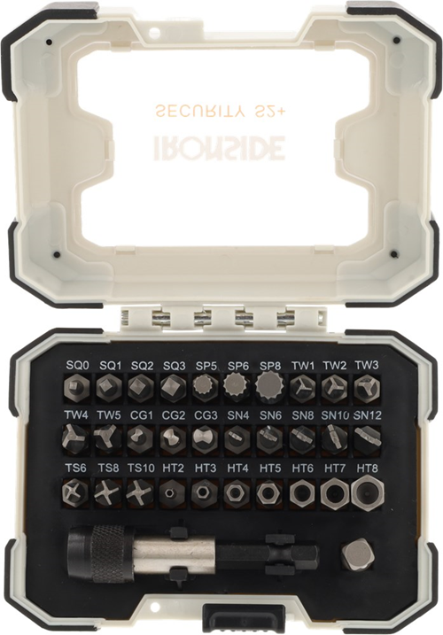 Schroefbitset Ironside - INDUSTRY 32-DELIG SQ/SP/HT/TW/SPL/CL/TX Schroefbitset Ironside - INDUSTRY 32-DELIG SQ/SP/HT/TW/SPL/CL/TX