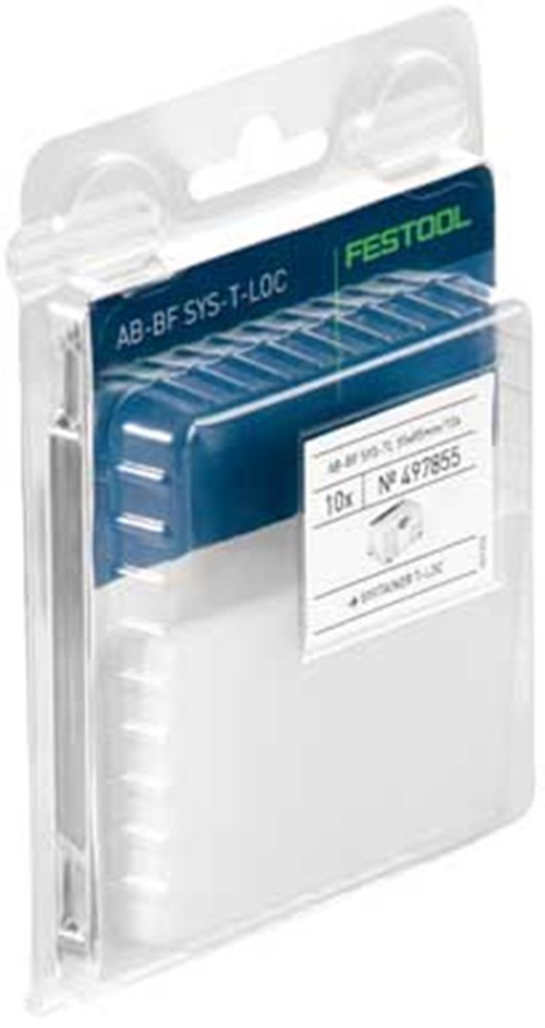 Afdekking Transparant Festool - AB-BF SYS TL 55X85MM à 10 ST. Afdekking Transparant Festool - AB-BF SYS TL 55X85MM à 10 ST.