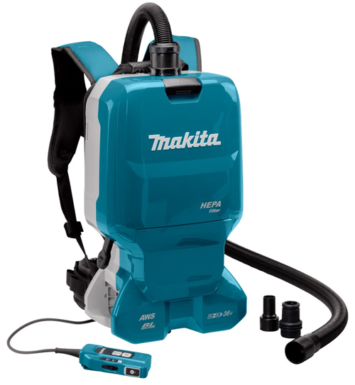 Accu Rugstofzuiger Makita - DVC665ZU 2X18.0V AWS Accu Rugstofzuiger Makita - DVC665ZU 2X18.0V AWS