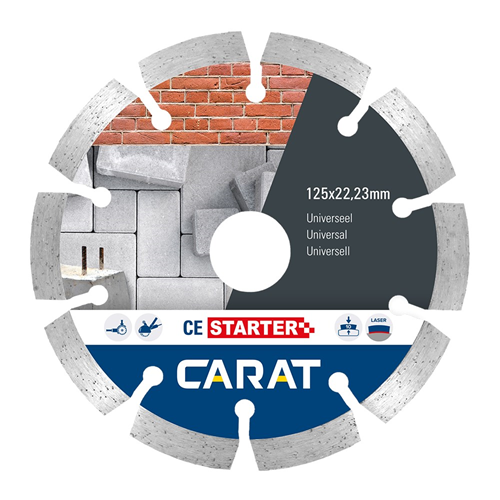 Diamantzaagblad Droog Carat Starter - CES 140X22.23MM Diamantzaagblad Droog Carat Starter - CES 140X22.23MM
