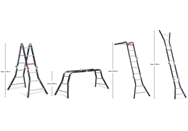 vouwladder aluminium gecoat altrex vouwladder aluminium gecoat altrex