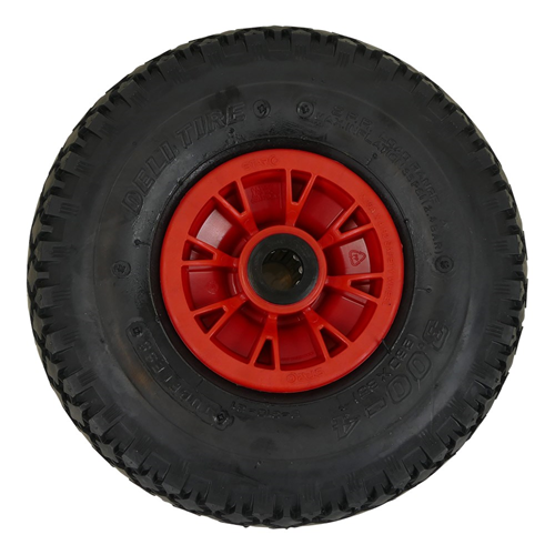 Steekwagenwiel Rubber Fort - 260X85MM ZWART Steekwagenwiel Rubber Fort - 260X85MM ZWART