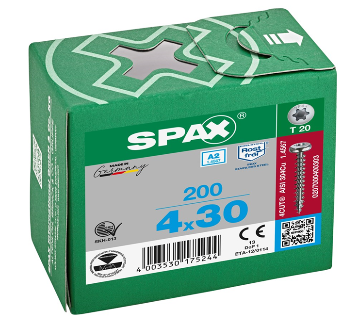 spaanplaatschroef rvs a2 spax spaanplaatschroef rvs a2 spax