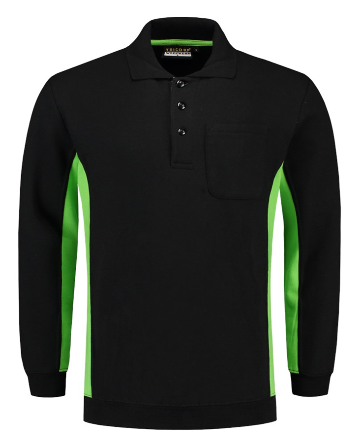 polosweater bicolor borstzak tricorp polosweater bicolor borstzak tricorp