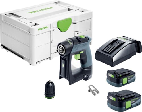 Accu Schroefboormachine Festool - CXS12 2.5-PLUS 10.8V Accu Schroefboormachine Festool - CXS12 2.5-PLUS 10.8V
