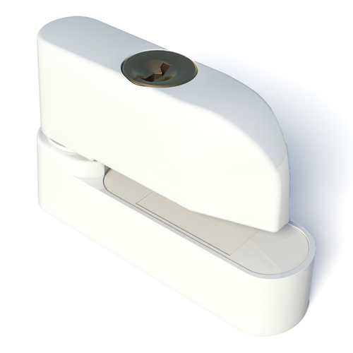 Raamgrendel Afsluitbaar Wit Secumax - 832-12 Raamgrendel Afsluitbaar Wit Secumax - 832-12