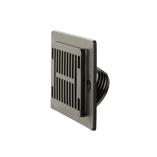 Muurrooster Los Ubbink - 80X80MM ZWART Muurrooster Los Ubbink - 80X80MM ZWART