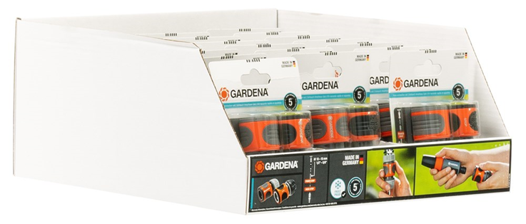 slangstukset oranje/grijs gardena slangstukset oranje/grijs gardena