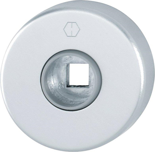 Deurkrukrozet Aluminium F1 Hoppe - 42KV Ø52X9MM Deurkrukrozet Aluminium F1 Hoppe - 42KV Ø52X9MM