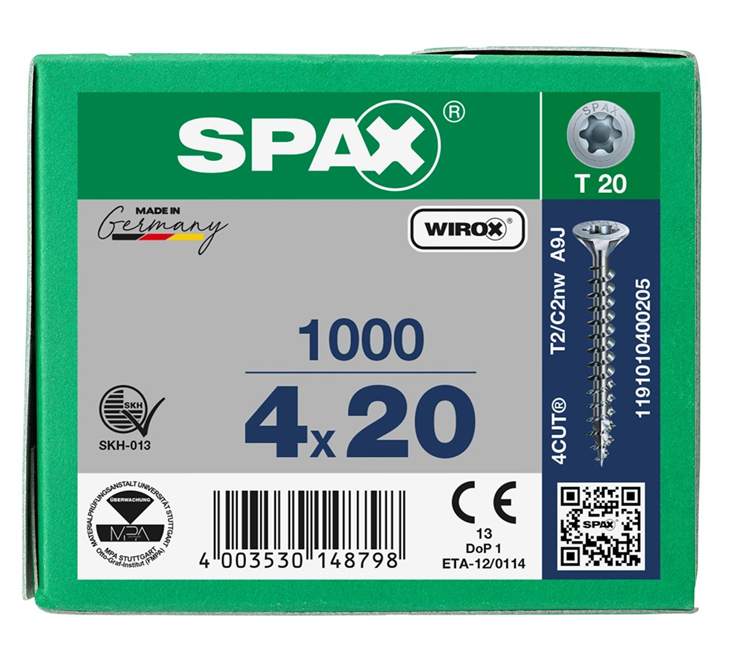 spaanplaatschroef wirox spax spaanplaatschroef wirox spax