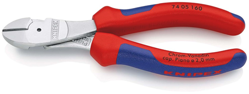 Zijsnijtang Kracht Knipex - 7405-160MM ISOL Zijsnijtang Kracht Knipex - 7405-160MM ISOL