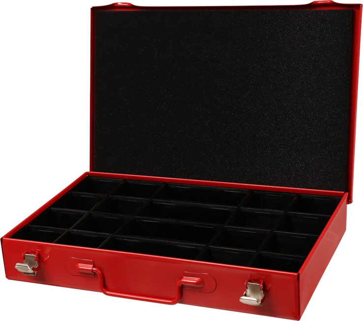 assortimentskoffer metaal rood kelfort assortimentskoffer metaal rood kelfort
