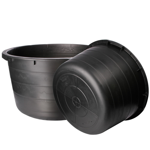 Speciekuip Zwart Kreuwel -  65L Ø590X340MM Speciekuip Zwart Kreuwel -  65L Ø590X340MM
