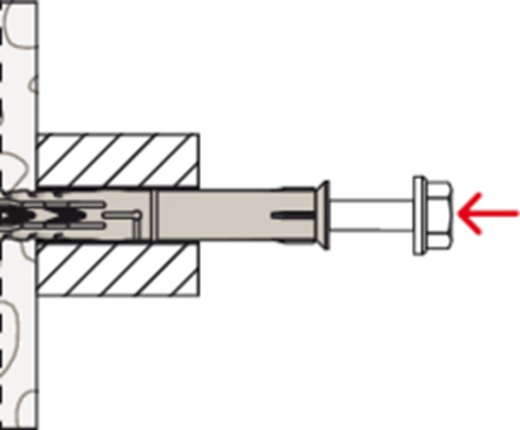 kozijnplug nylon fischer kozijnplug nylon fischer