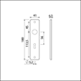 kortschild aluminium f1 ami-3 kortschild aluminium f1 ami-3