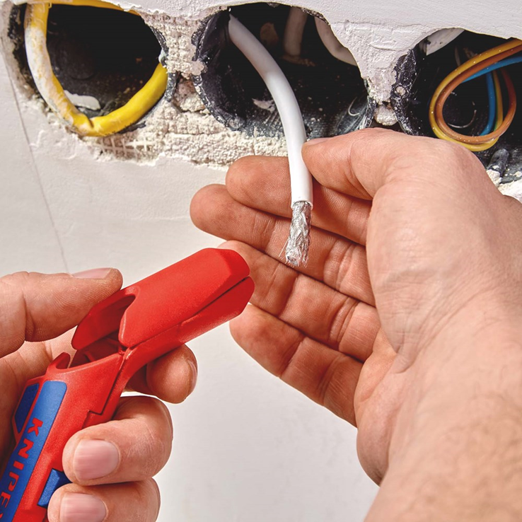 kabelontmantelingsmes ergostrip knipex kabelontmantelingsmes ergostrip knipex
