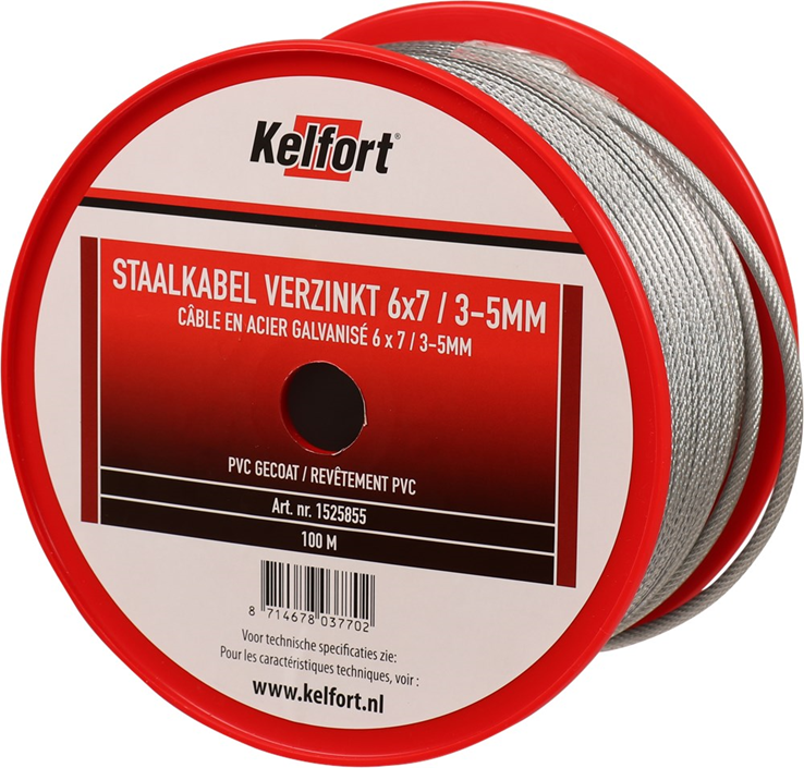 staalkabel elvz met pvc coating kelfort staalkabel elvz met pvc coating kelfort
