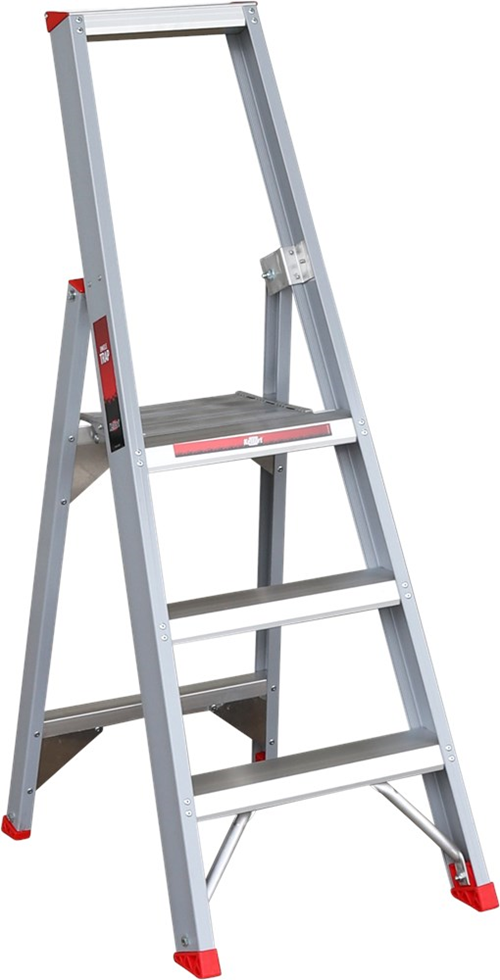 Plateautrap Aluminium Ongecoat Kelfort - ROLLO 1X 3 TREDEN Plateautrap Aluminium Ongecoat Kelfort - ROLLO 1X 3 TREDEN