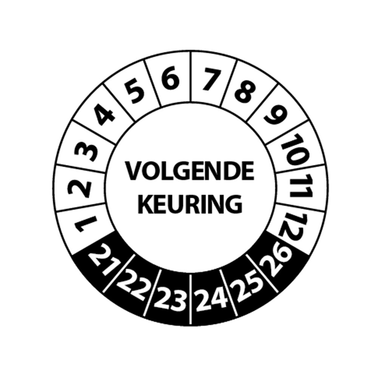 keuringssticker keuringssticker