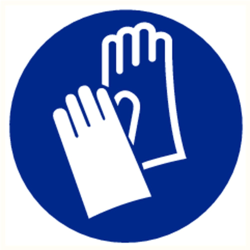 Gebodssticker Vinyl Blauw/Wit - Ø200MM PIC255 Gebodssticker Vinyl Blauw/Wit - Ø200MM PIC255