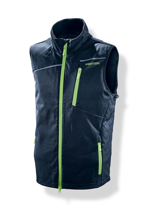 Bodywarmer Festool - WE-FT1 BLAUW/GROEN S Bodywarmer Festool - WE-FT1 BLAUW/GROEN S