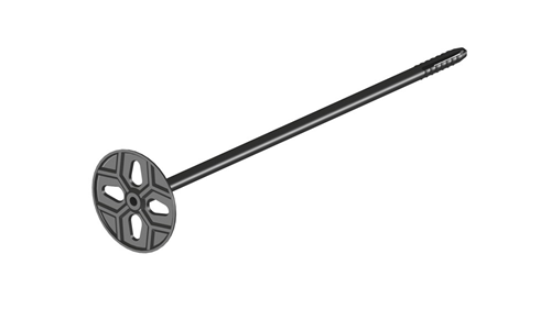 Uni-Flexplug Nylon - 280MM Ø8MM ZWART Uni-Flexplug Nylon - 280MM Ø8MM ZWART