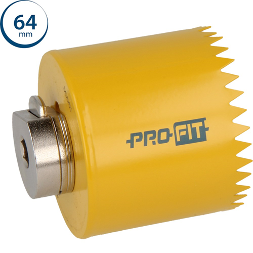 Gatzaag Clean Cut Profit - Ø 64X58MM CLICK&DRILL HEX 10MM Gatzaag Clean Cut Profit - Ø 64X58MM CLICK&DRILL HEX 10MM