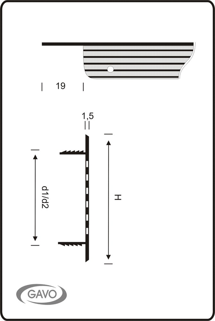 ventilatiestrip aluminium wit ventilatiestrip aluminium wit